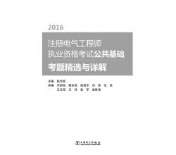 2016注册电气工程师执业资格考试 公共基础 考题精选与详解